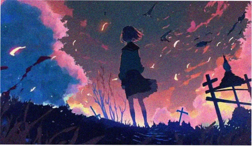q版动漫人物合集横幅插画